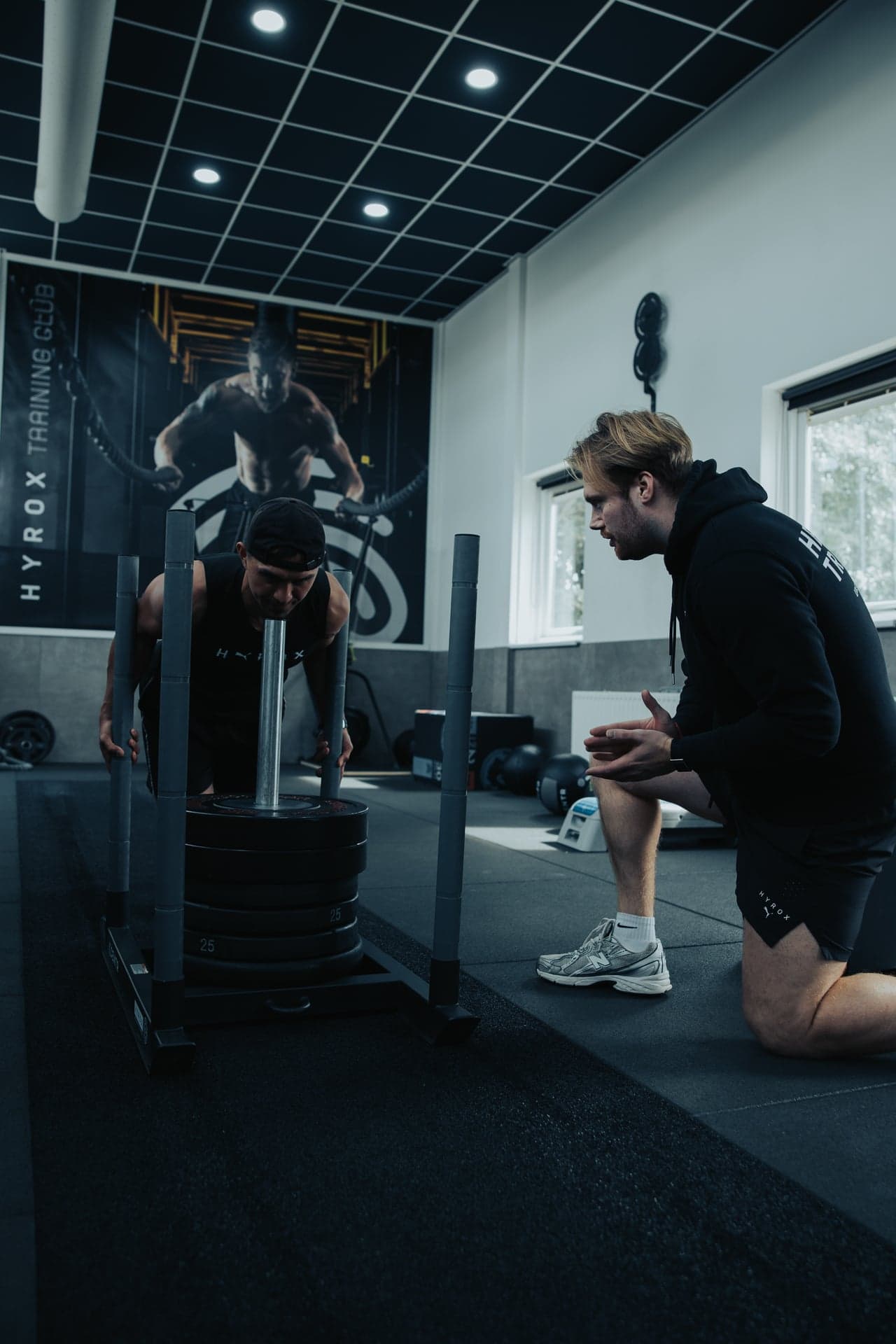 Persoonlijke begeleiding tijdens een training